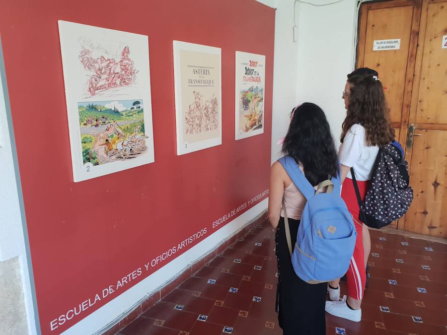 La exposición del cómic galo 'Astérix en Italia' muestra con 37 paneles el proceso de creación desde el día 3 al 31 de octubre de 8 a 22 horas