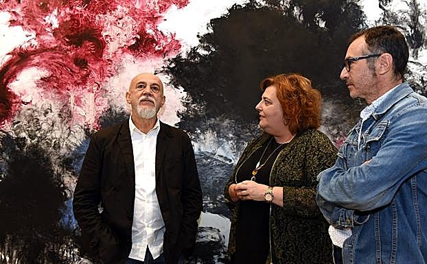 El Centro Guerrero acoge la obra de plenitud del pintor abstracto Carlos León