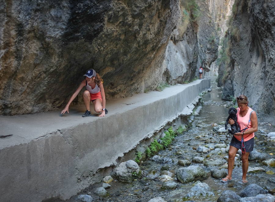 El impresionante desfiladero de Los Cahorros está situado a tan solo 2 kilómetros de Monachil y cuenta con una de las rutas más espectaculares de la provincia de Granada.