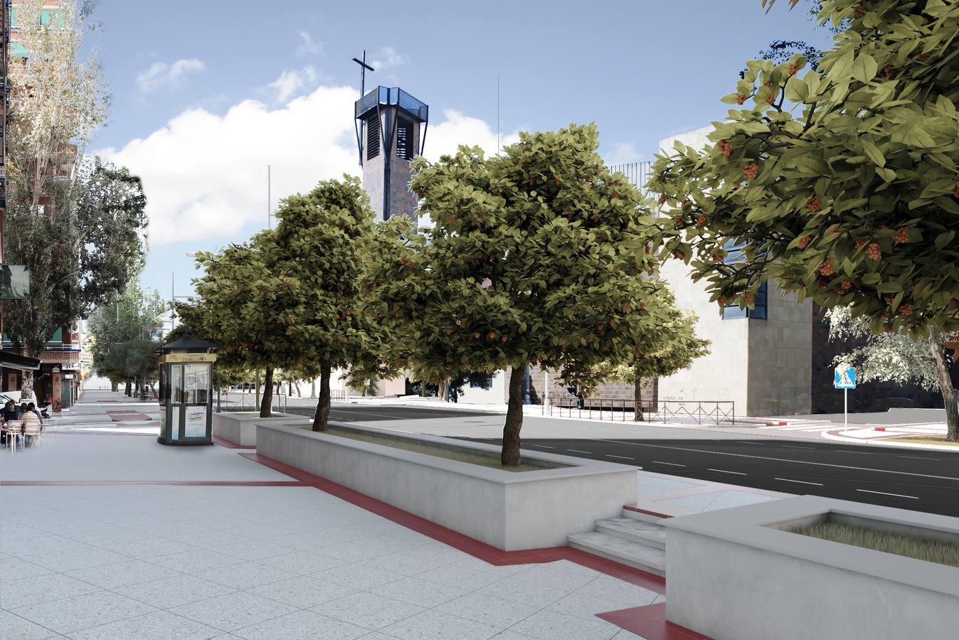 Los vecinos de la Chana tendrán la avenida prometida, cuatro años y un millón de euros después del primer proyecto