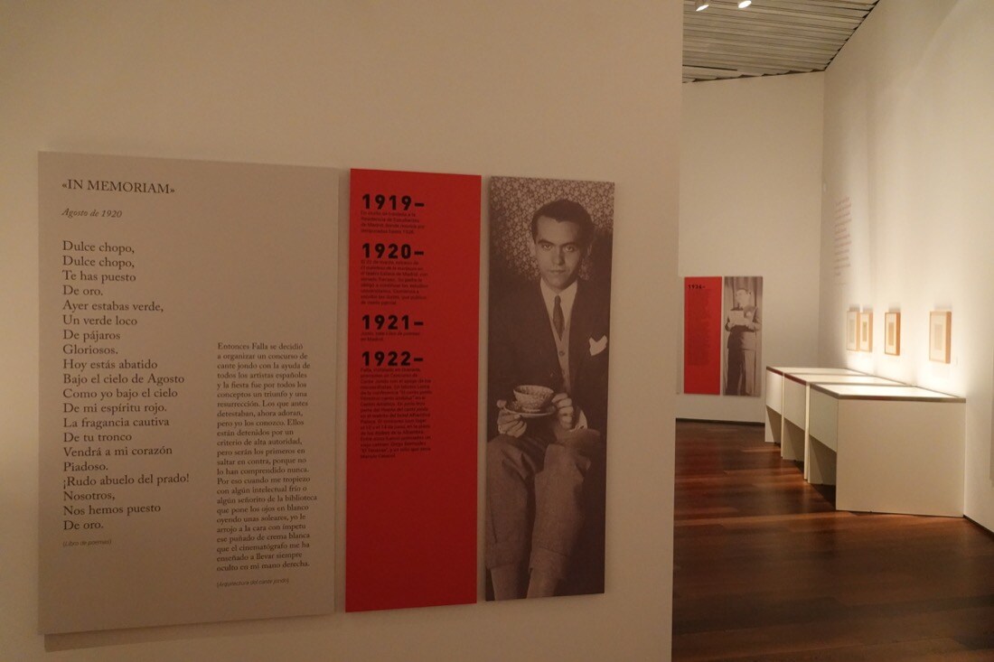 Inaugurada la nueva exposición del Centro Lorca, titulada 'Desde el Centro: Federico García Lorca y Granada'