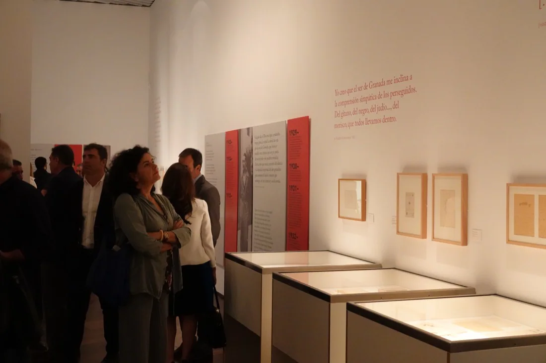 Inaugurada la nueva exposición del Centro Lorca, titulada 'Desde el Centro: Federico García Lorca y Granada'