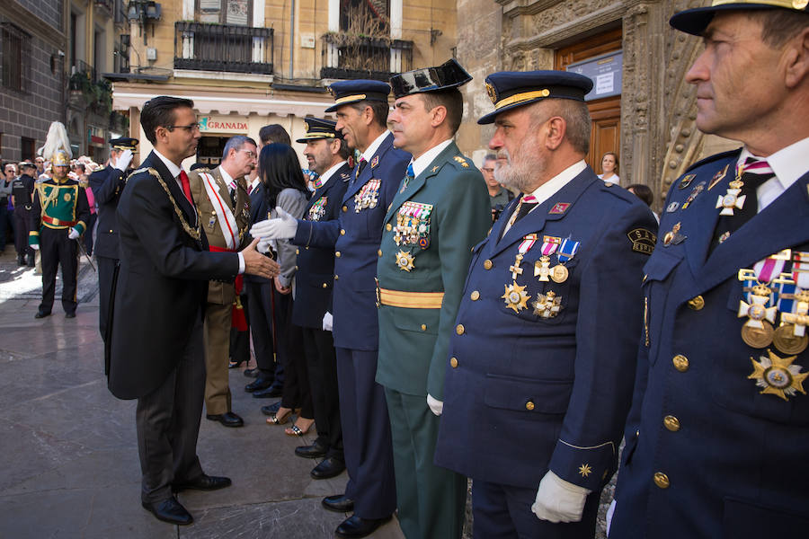 Ambiente de fiesta en las calles de la capital 