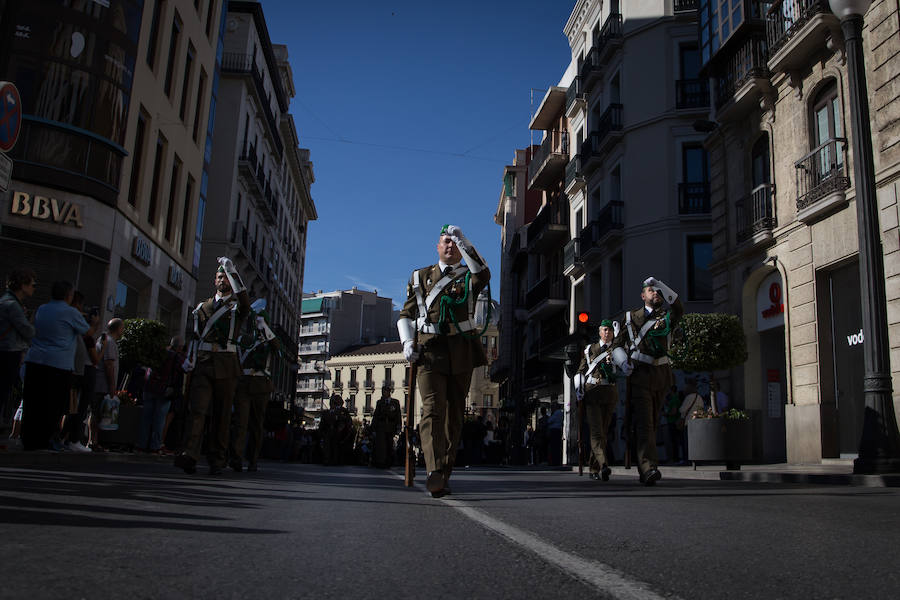 Ambiente de fiesta en las calles de la capital 
