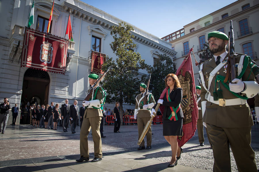 Ambiente de fiesta en las calles de la capital 