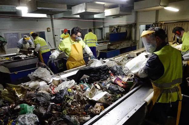 Planta de tratamiento de residuos sólidos urbanos de Alhendín.