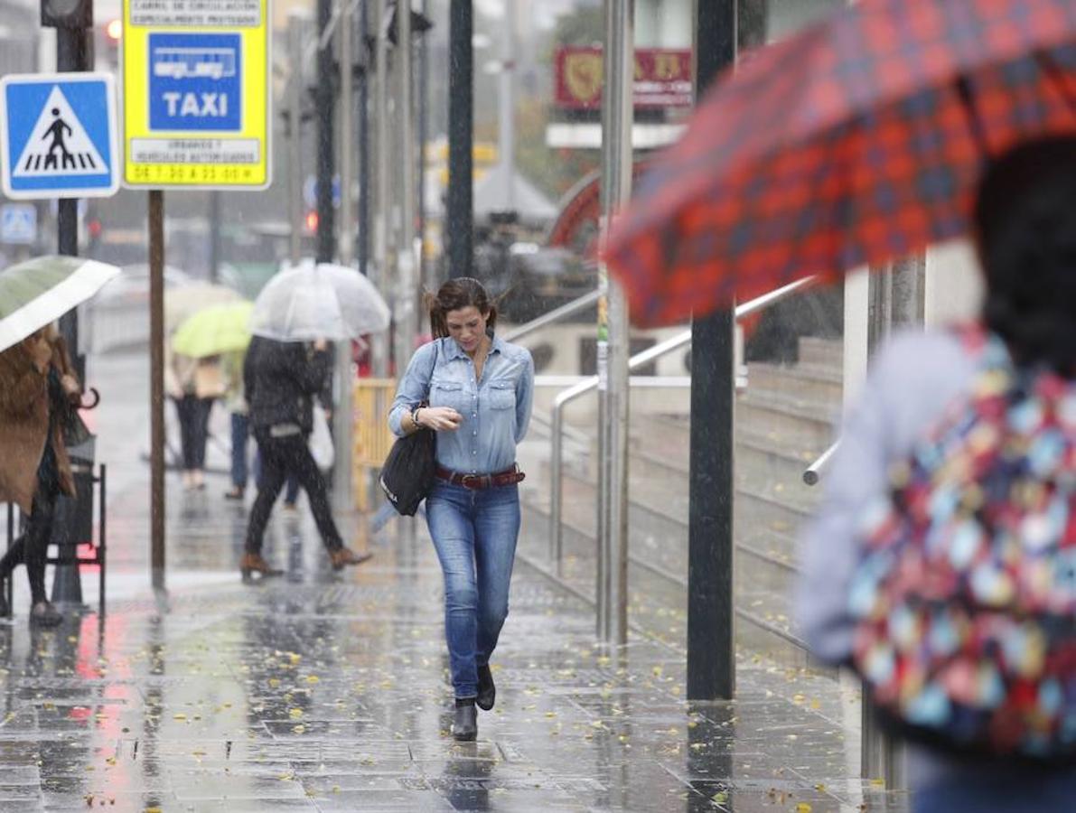 Aviso amarillo vigente por lluvias hasta las 18 horas y previsión de tormentas