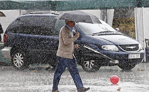 La Aemet activa el aviso por gota fría y lluvias intensas.