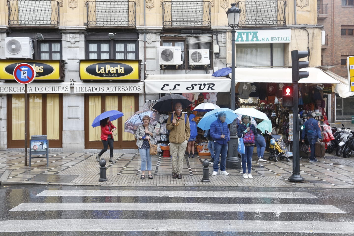 Aviso amarillo vigente por lluvias hasta las 18 horas y previsión de tormentas