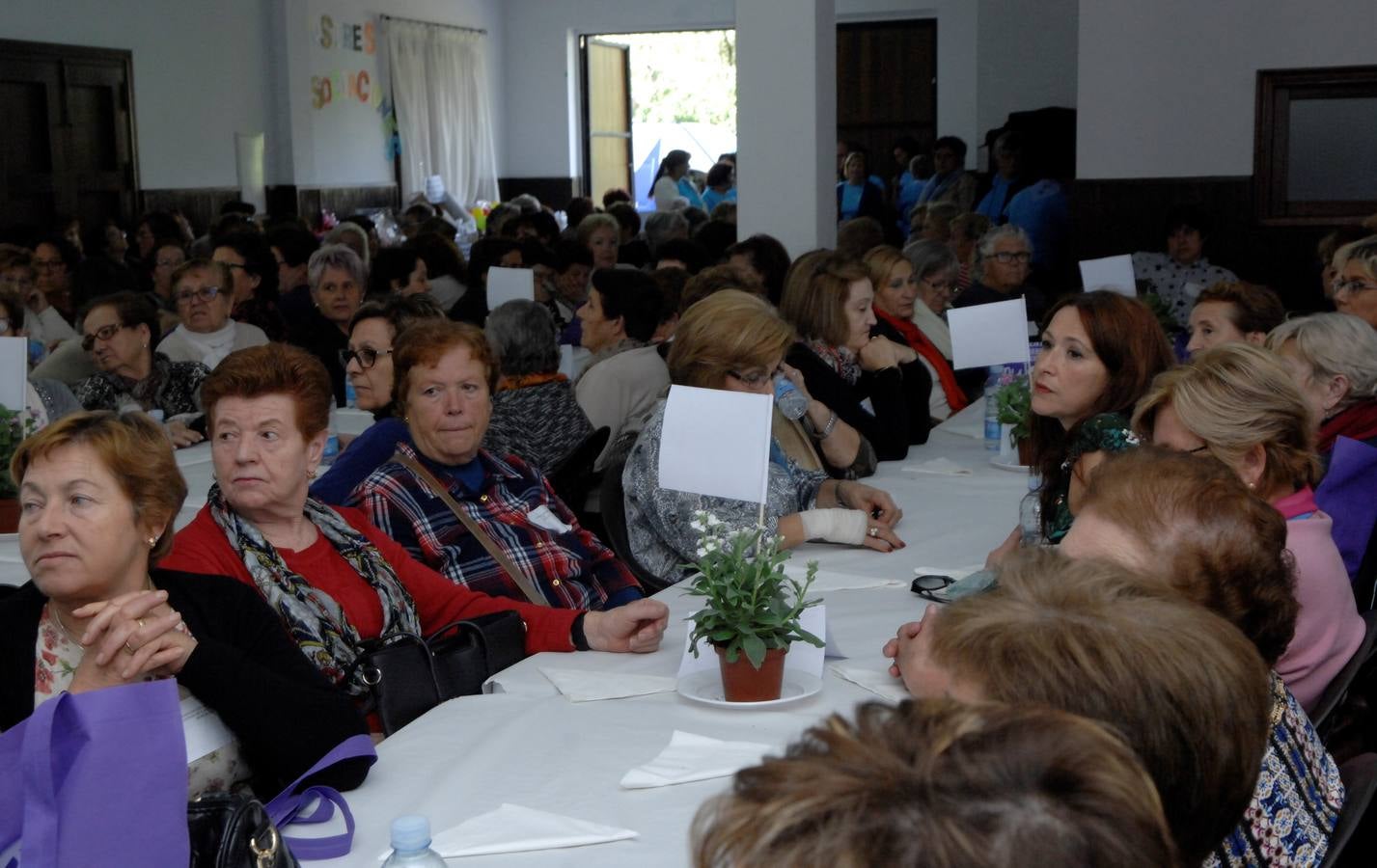 250 mujeres pertenecientes a 35 asociaciones alpujarreñas se han dado cita en Juviles para conocer los encantos del pueblo, asistir a charlas, al teatro y el cante y participar en varios talleres