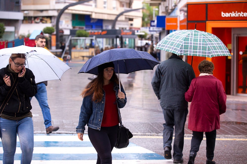 La Costa de Granada está en aviso naranja por precipitaciones hasta las 18 horas