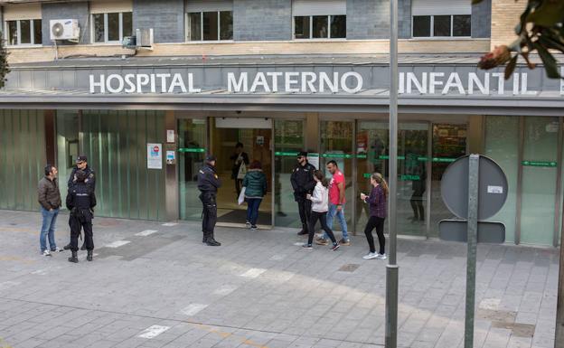 Vistas del Hospital Materno Infantil de Granada.