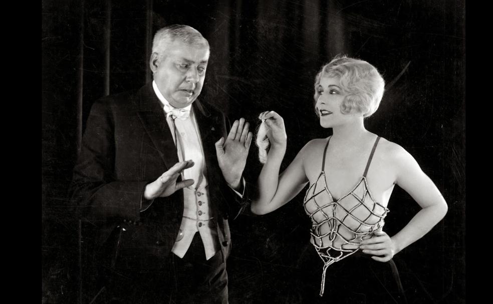 Un fotograma de 'El jardín de la alegría', la ópera prima de Alfred Hitchcock.