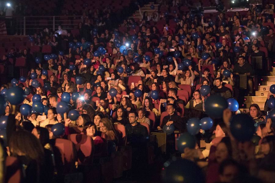 El gallego arrastró a una importante legión de fans hasta el Palacio de Congresos de la capital 