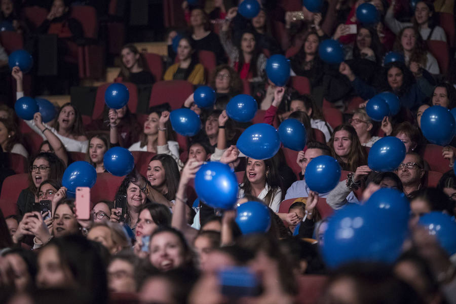 El gallego arrastró a una importante legión de fans hasta el Palacio de Congresos de la capital 