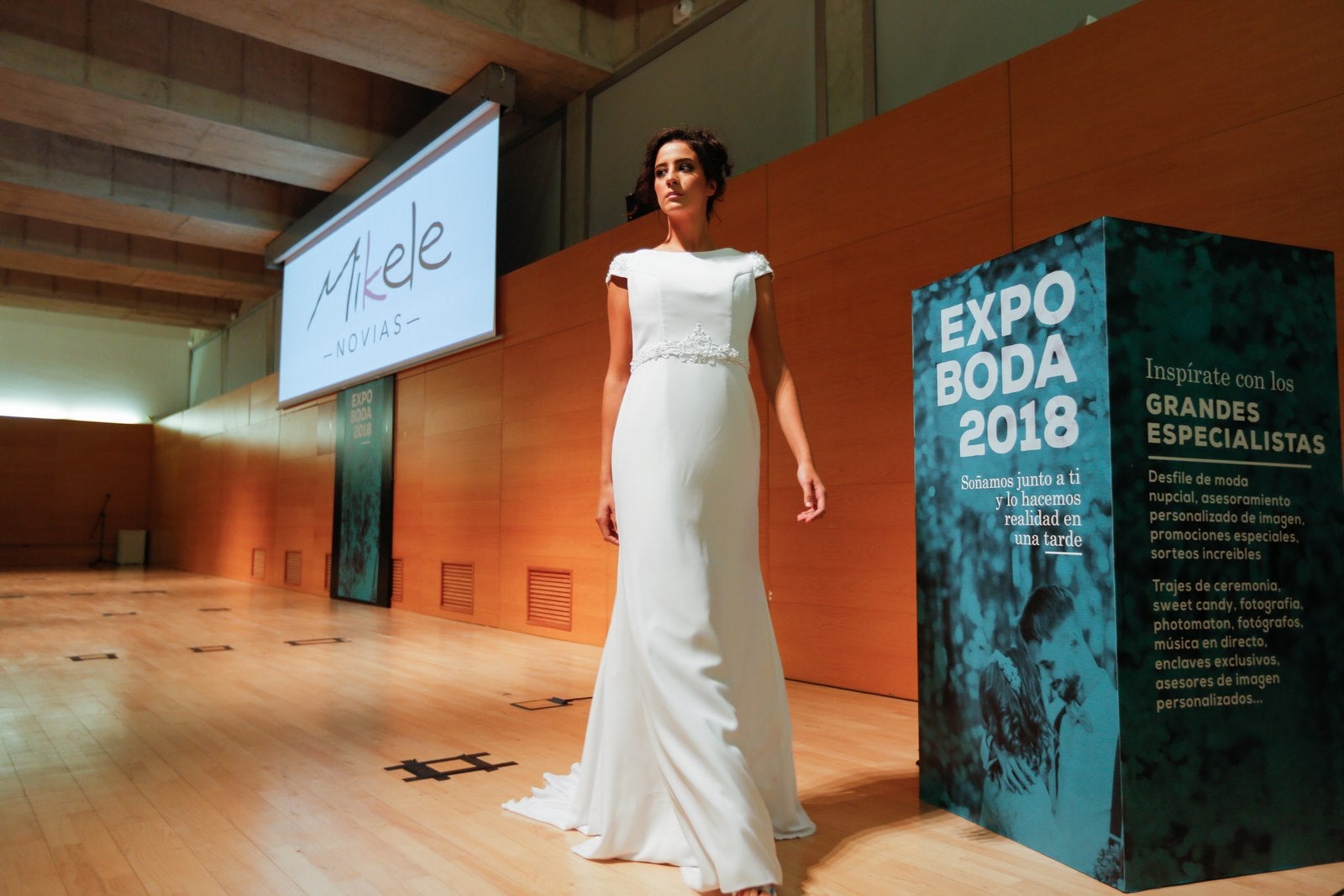 Este fin de semana se celebra Expo Boda, que ayer vivió su gran pasarela de trajes de novia