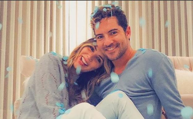 David Bisbal y Rosanna Zanetti anuncian el sexo de su bebé