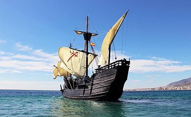 La réplica de la Nao Victoria llegará mañana viernes a Motril. 