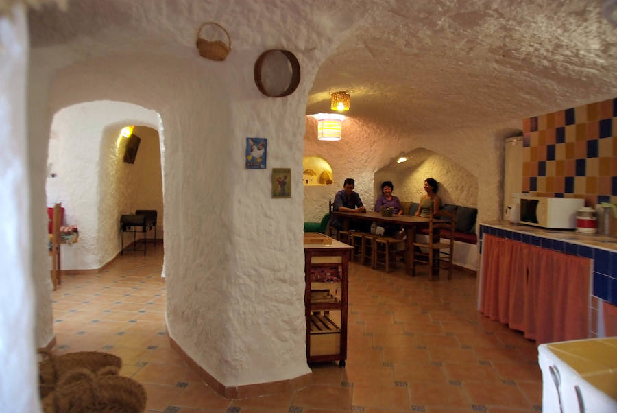 Interior de la cueva