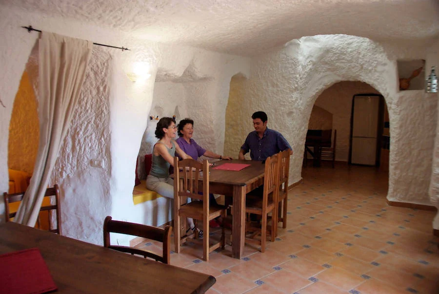 Interior de la cueva