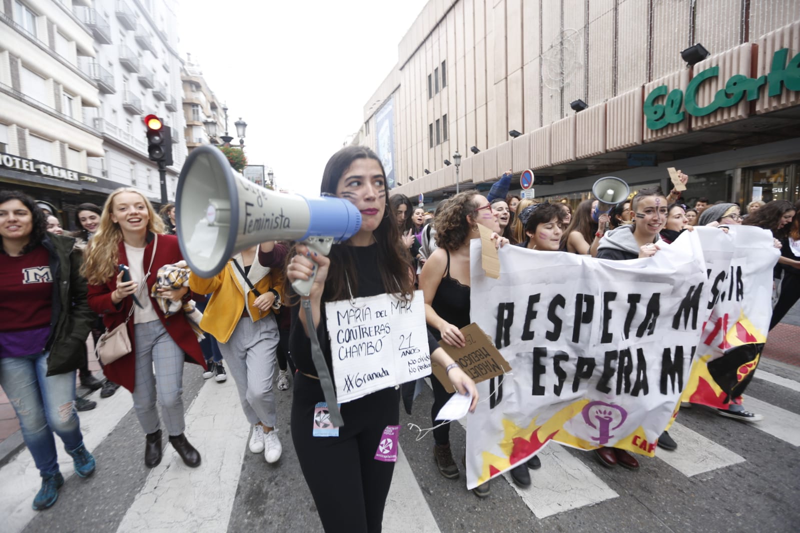 Más de 3.000 personas se manifiestan contra est lacra social