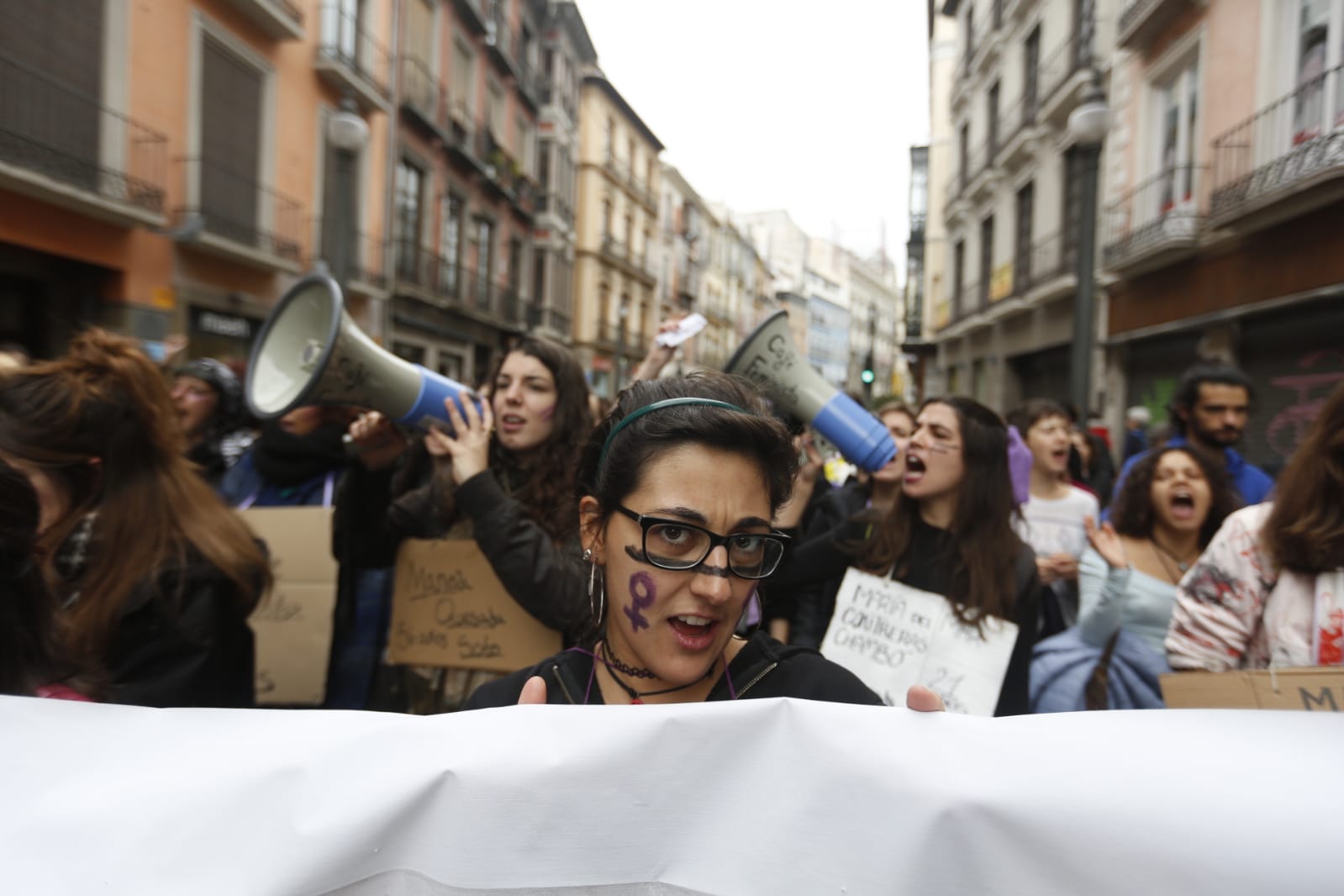 Más de 3.000 personas se manifiestan contra est lacra social