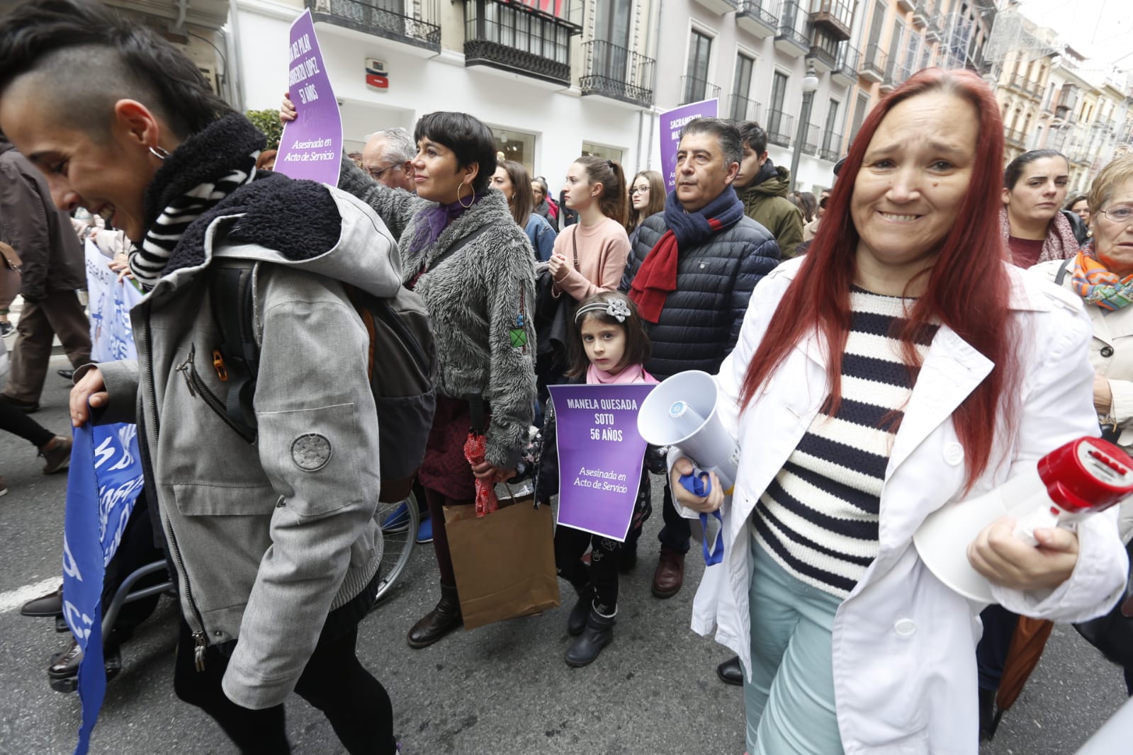 Más de 3.000 personas se manifiestan contra est lacra social
