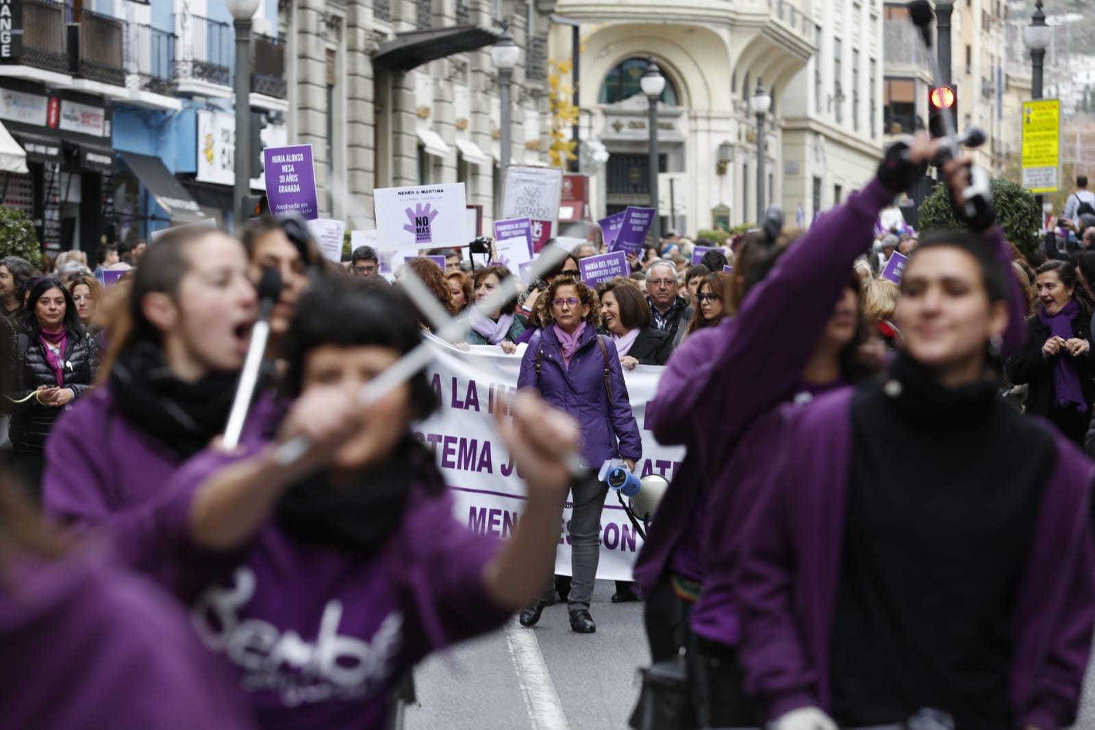 Más de 3.000 personas se manifiestan contra est lacra social
