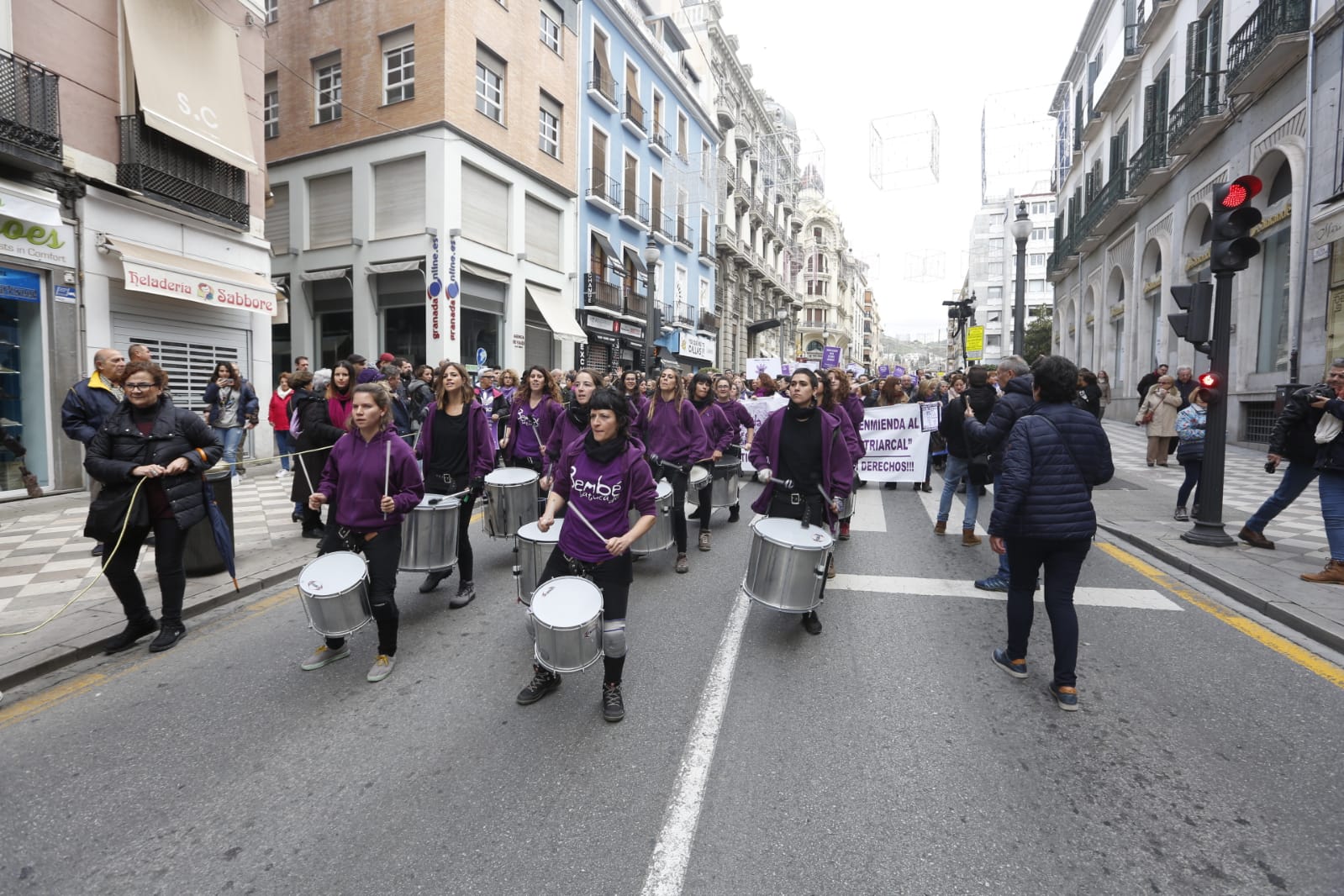 Más de 3.000 personas se manifiestan contra est lacra social