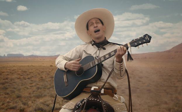 Un fotograma del primer episodio de 'La balada de Buster Scruggs'.