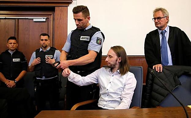 Serguéi Wenergold, durante el juicio. 