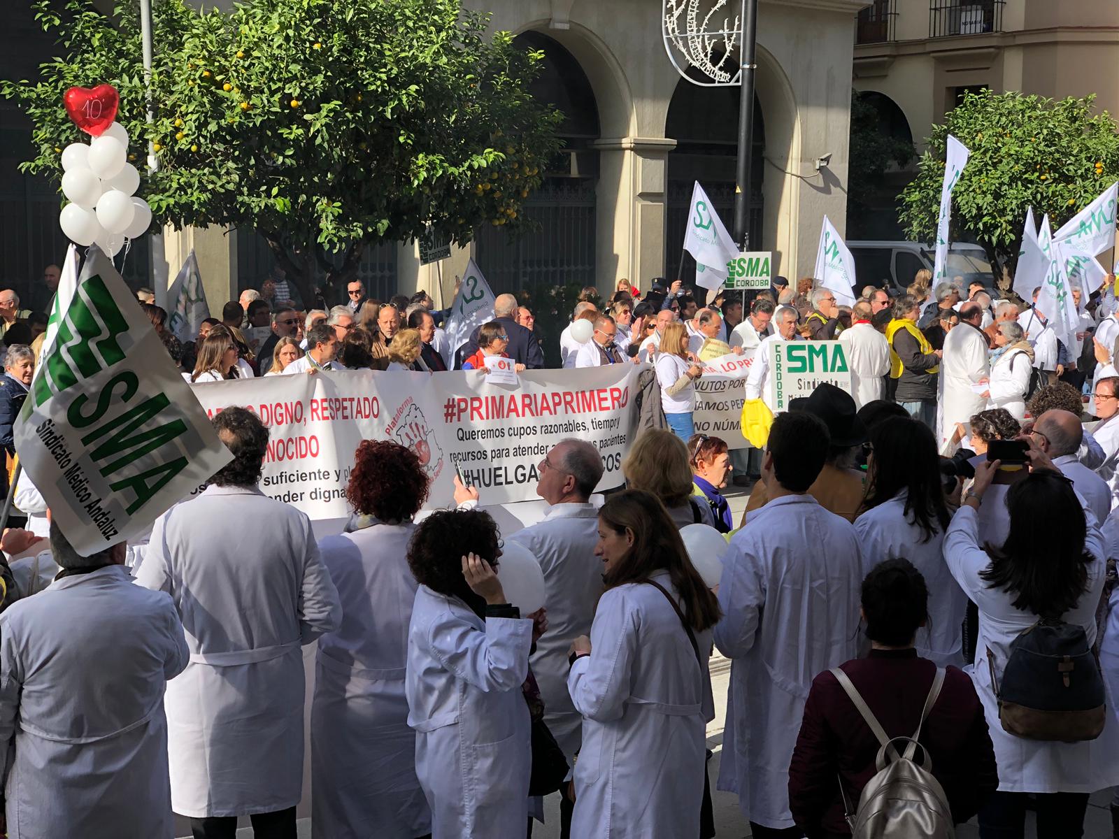 Así ha sido el seguimiento de la huelga convocada por el Sindicato de Médicos Andaluz