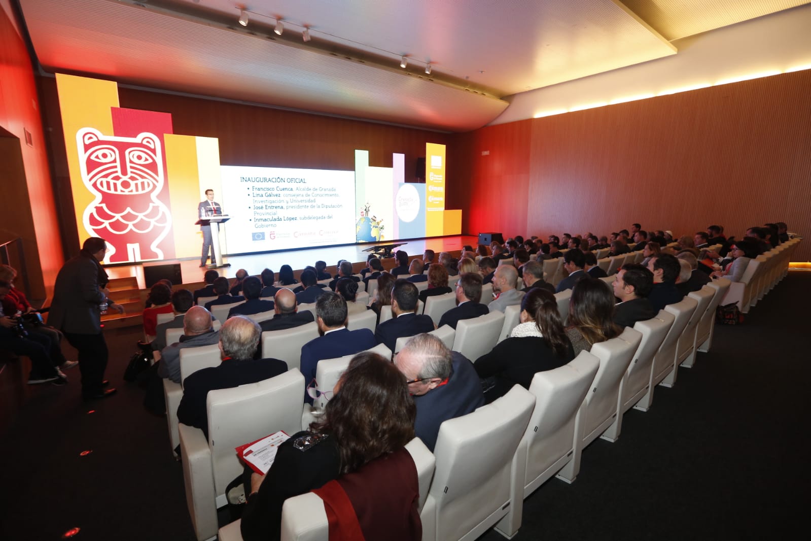 Apertura del II Foro Internacional 'Granada gusta, conquistemos el mundo', en la Cámara de Comercio
