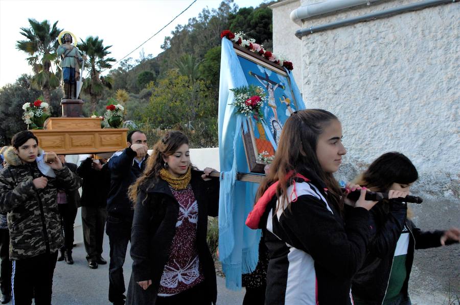 La aldea de Tíjola celebra en plena naturaleza sus fiestas patronales en honor a Santo Corvero