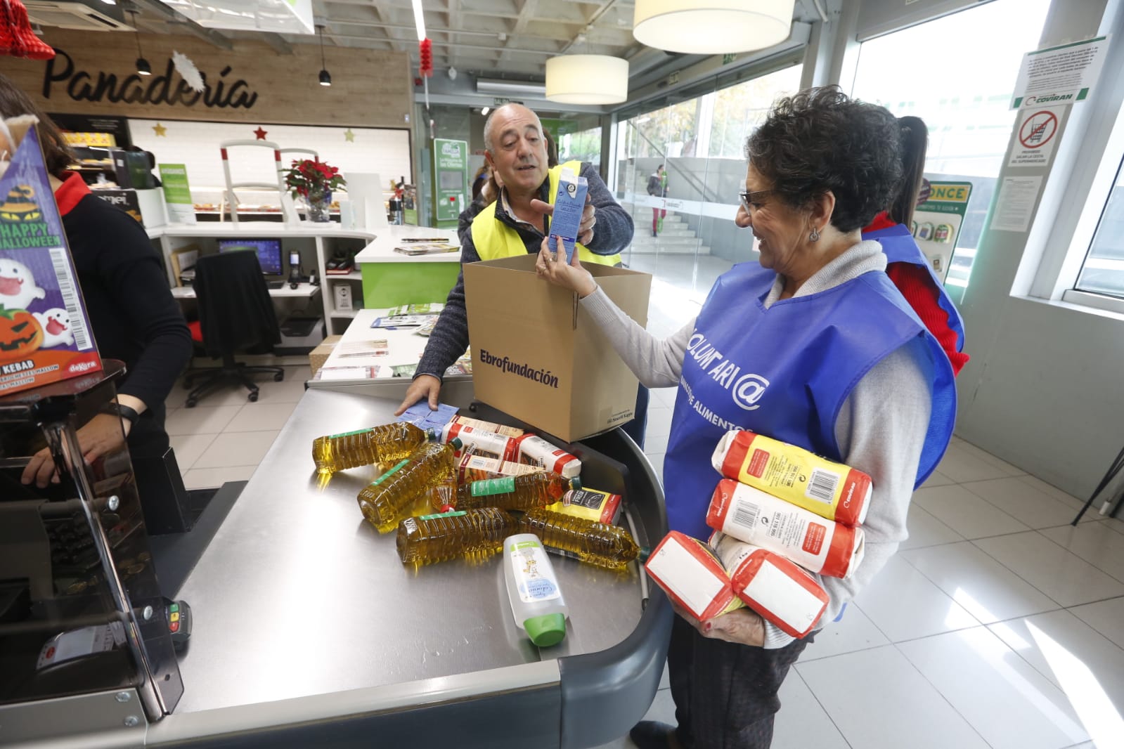 Más de 3.000 voluntarios y 450 tiendas participan en esta iniciativa del Banco de Alimentos