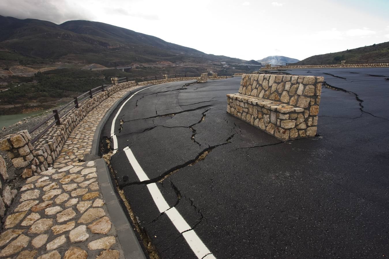 Los primeros problemas aparecieron en 2008. Estas fotos son de 2010