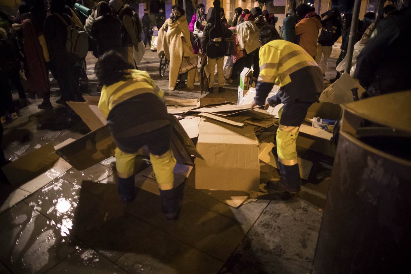 La Policía Local ha llevado a cabo esta acción sin que se hayan registrado incidentes