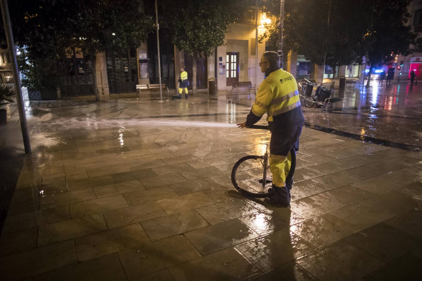 La Policía Local ha llevado a cabo esta acción sin que se hayan registrado incidentes