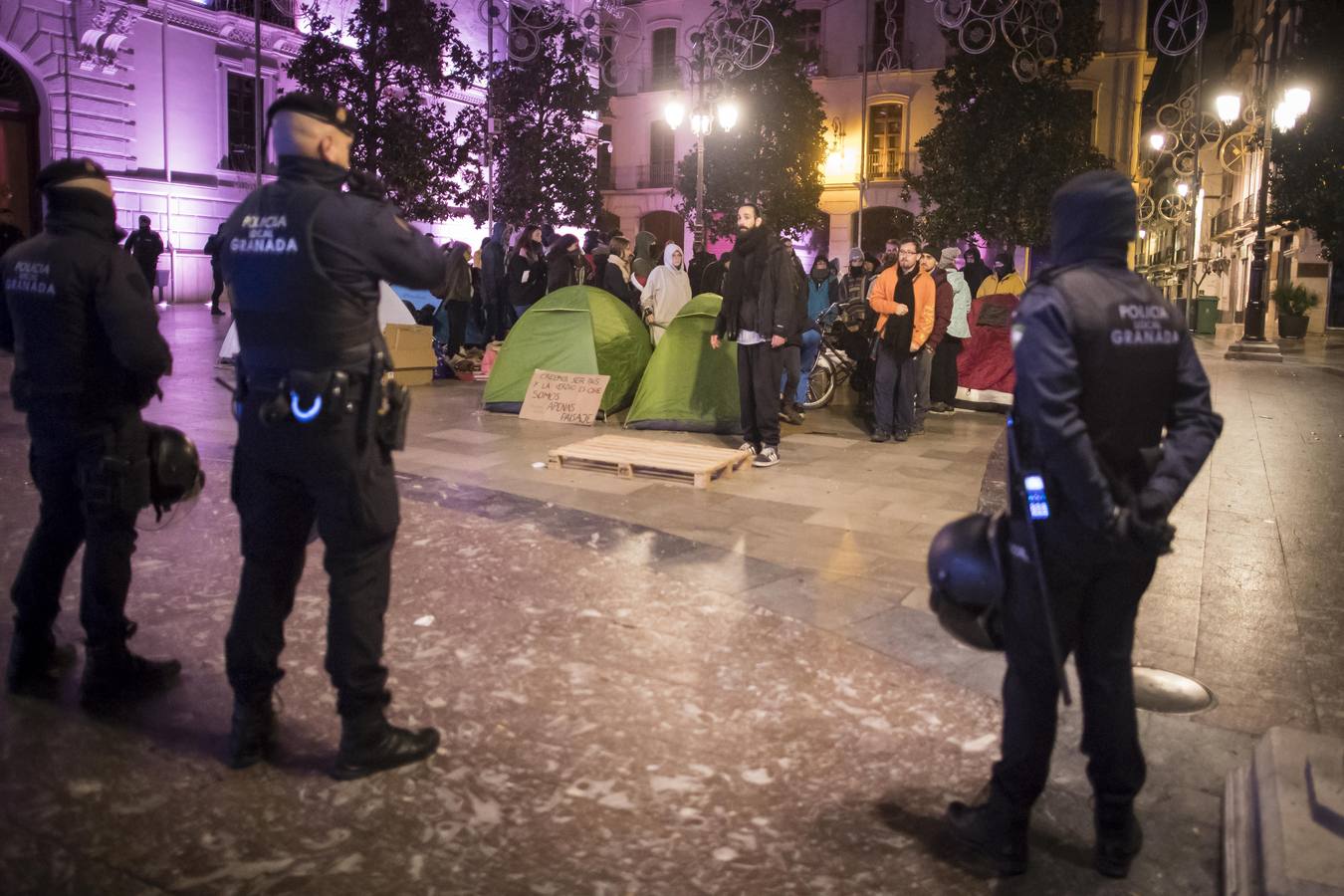 La Policía Local ha llevado a cabo esta acción sin que se hayan registrado incidentes