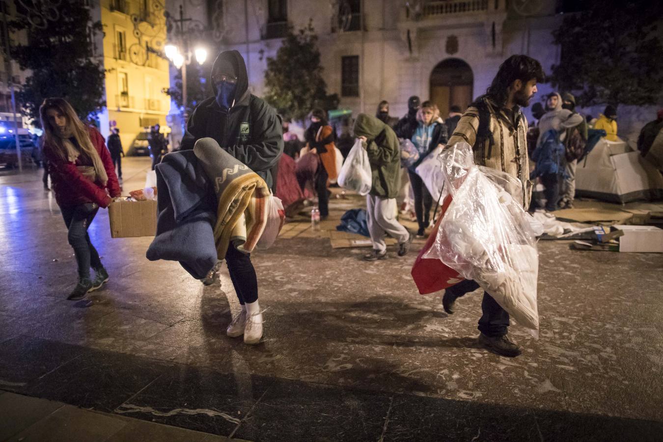 La Policía Local ha llevado a cabo esta acción sin que se hayan registrado incidentes