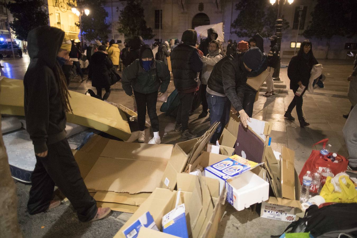 La Policía Local ha llevado a cabo esta acción sin que se hayan registrado incidentes