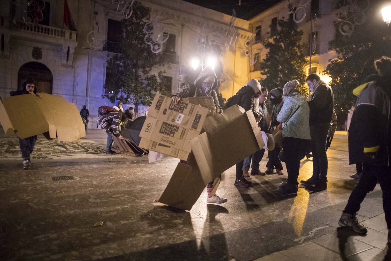 La Policía Local ha llevado a cabo esta acción sin que se hayan registrado incidentes