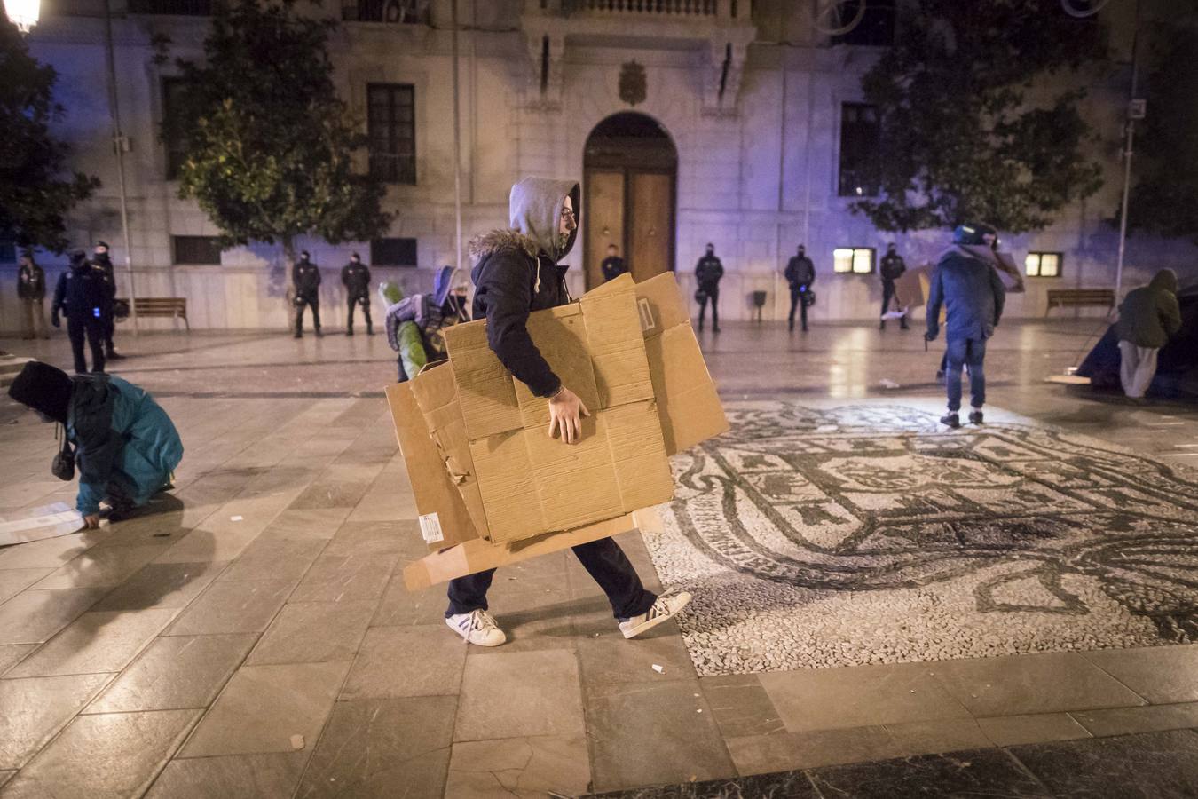 La Policía Local ha llevado a cabo esta acción sin que se hayan registrado incidentes
