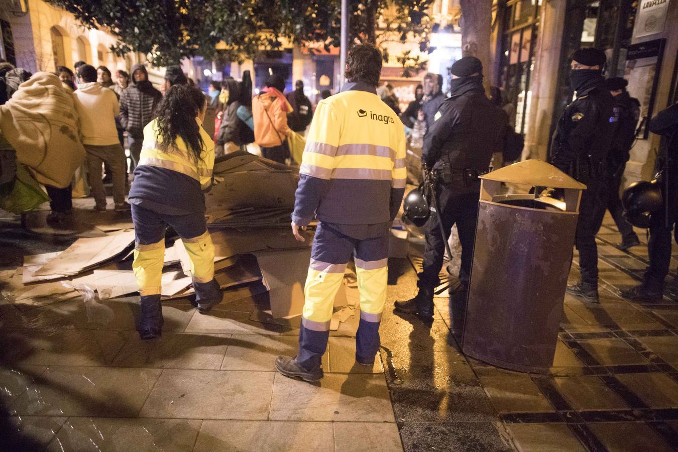 La Policía Local ha llevado a cabo esta acción sin que se hayan registrado incidentes