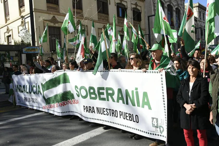 A la marcha se han unido los componentes de la plataforma antifacista del 3D