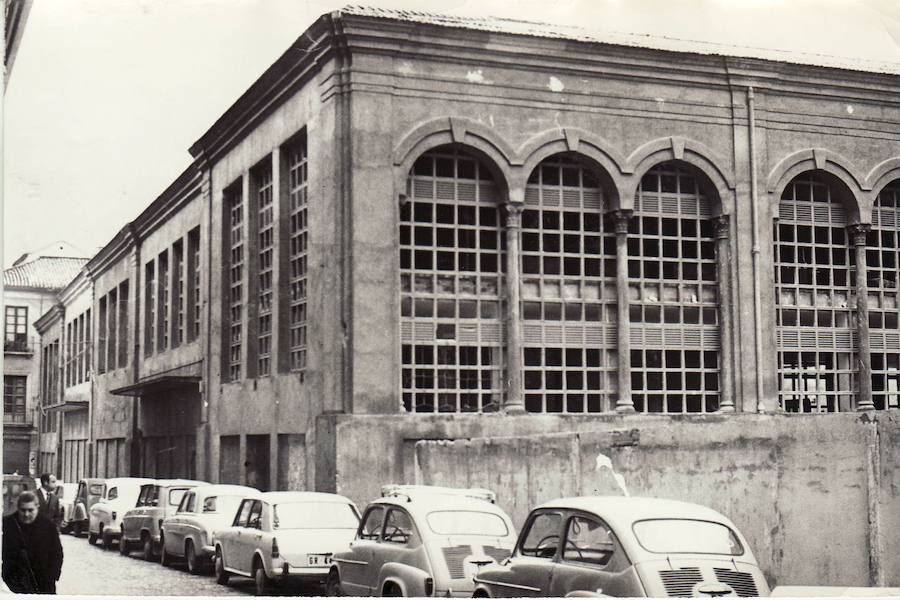 Antiguo mercado de San Agustín en 1980 