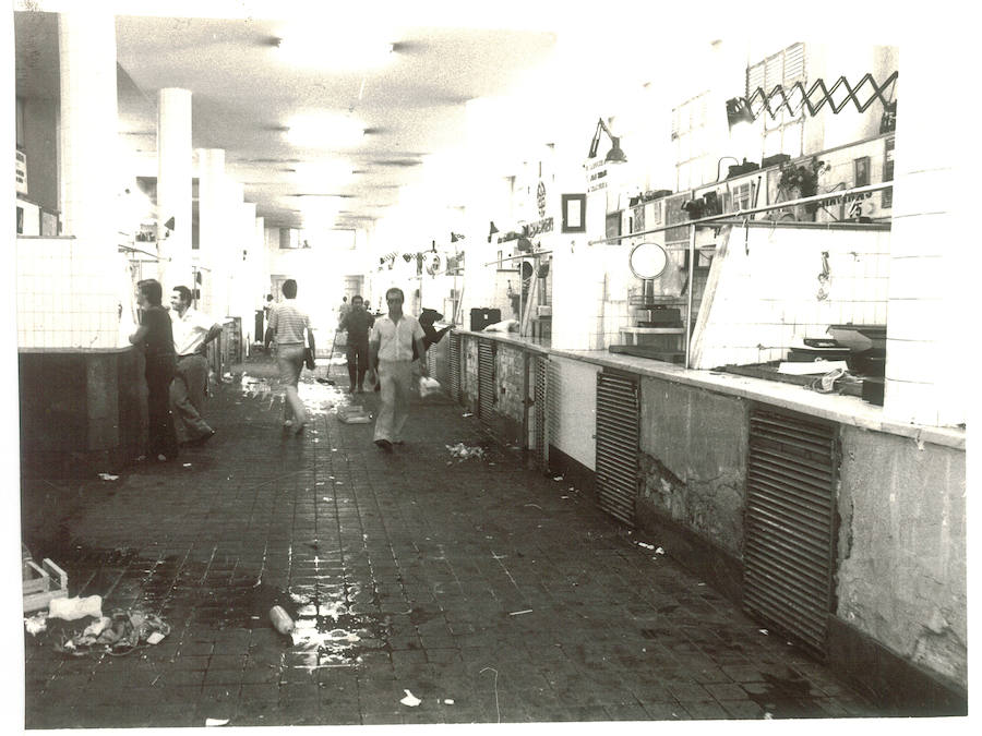 Interior del viejo mercado