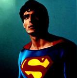 Chrisopher Reeve, en una de las películas de Superman. 