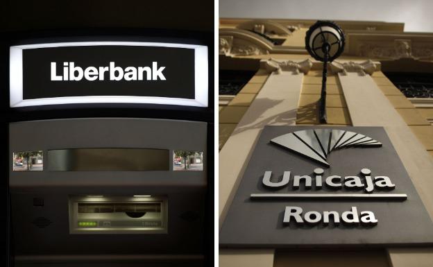 Unicaja y Liberbank exploran una fusión que les convertiría en el sexto banco de España