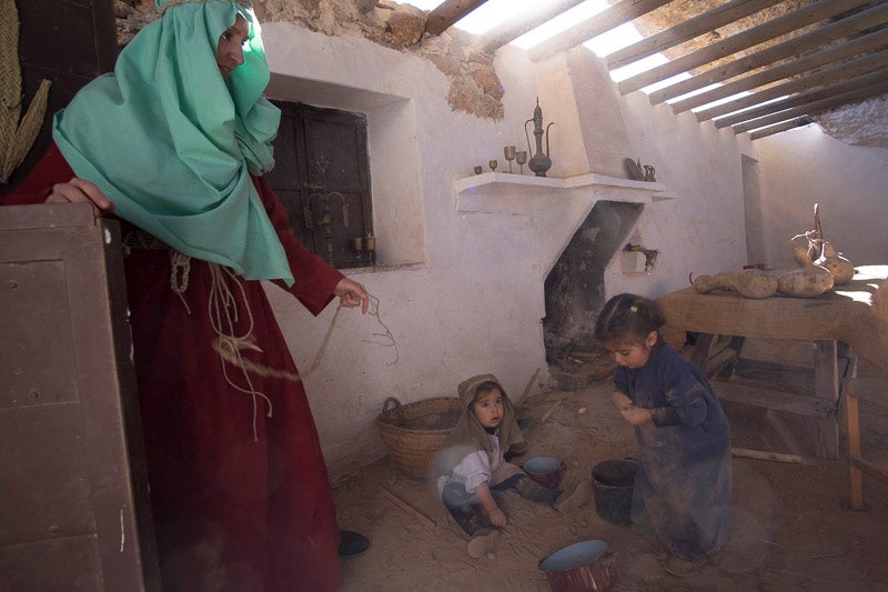 La pasada Navidad tuvieron que suspender el evento por el cierre del acceso y ahora será el próximo día 23 cuando pueda visitarse